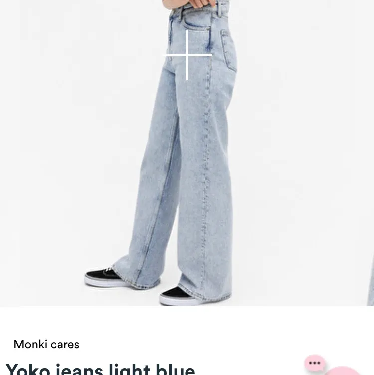 söker ljusblåa ace jeans (weekday) eller yoko jeans (monki) i stl 24 eller 24/32! . Jeans & Byxor.
