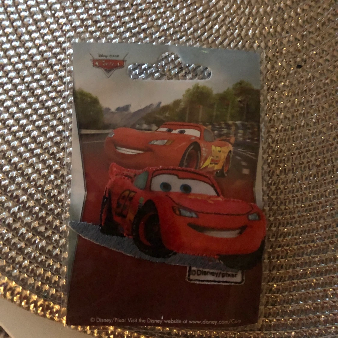 Blixten mqueen tyget tygmärke - 90