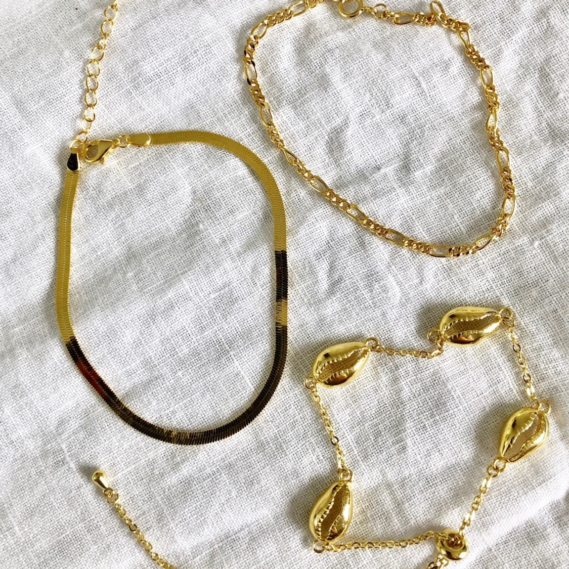 Armband i guldplätterat silver