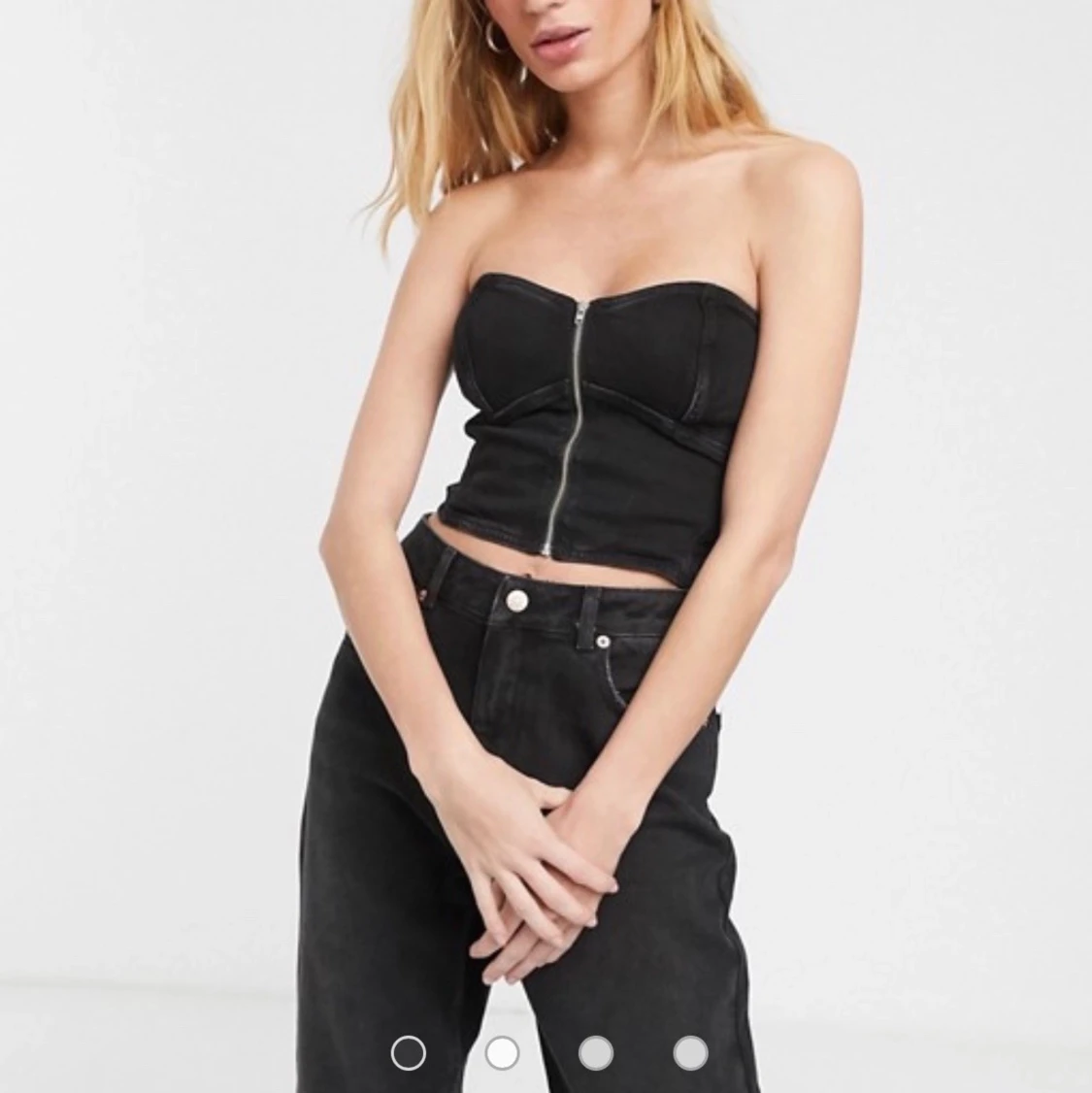 Jeans topp från Weekday