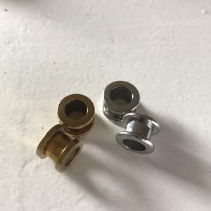 Gold and silver. Both 8mm. Steel