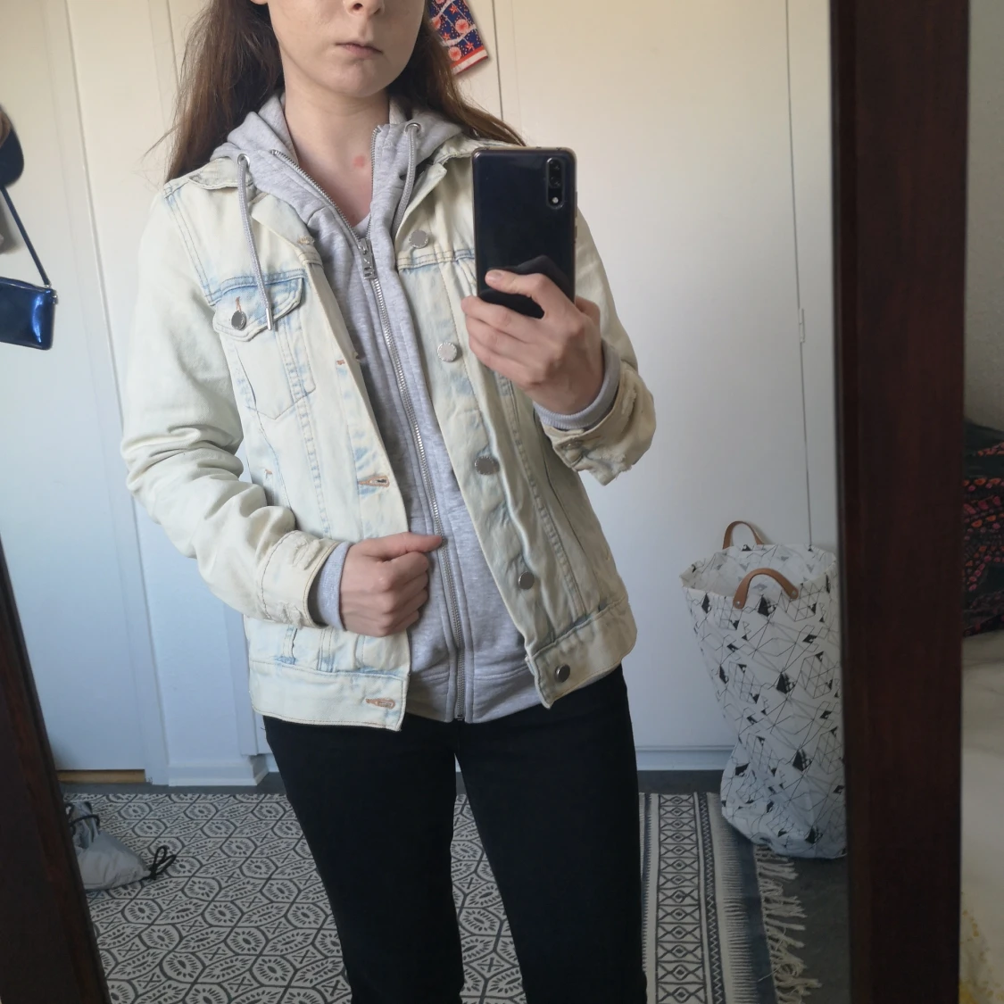 Ljus jeansjacka H&M - 90