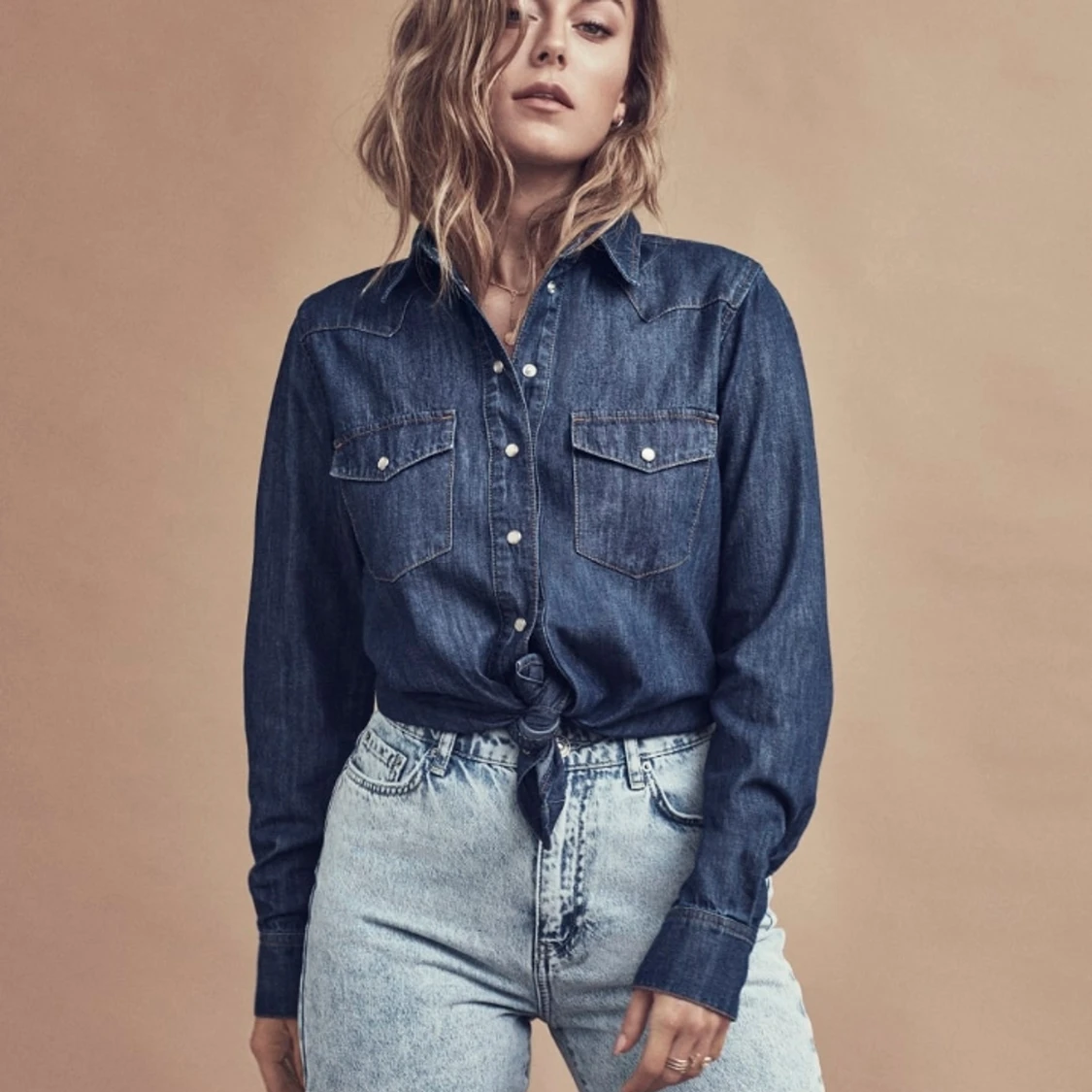 Mom jeans storlek 34