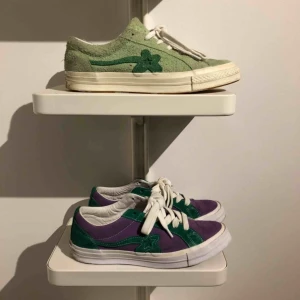  - 2 par Golf le Fleur  1 för 450 - 2 för 800  Grön/lila strl. 39.5  Lime strl 39