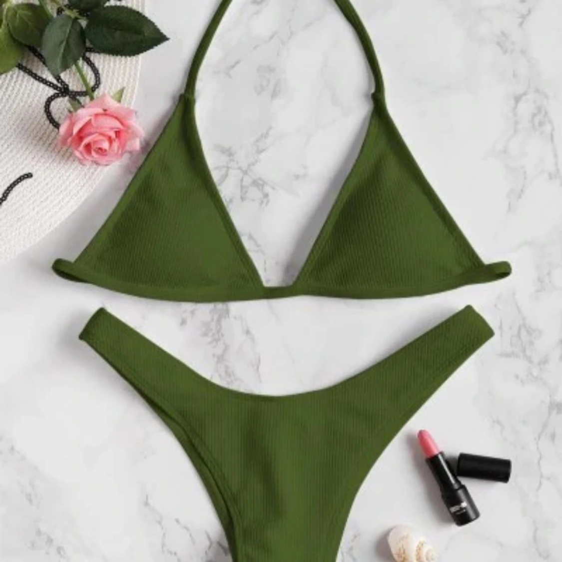 Grön bikini 
