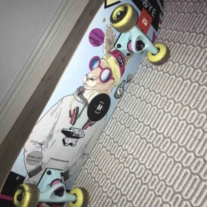  - Firefly skateboard med stickers riktigt bra skick🤘🏼