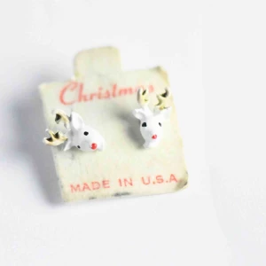  - Så så gulliga till jul🎄 liten Rudolf detalj på it all. Frakt står köparen för☺️🎄