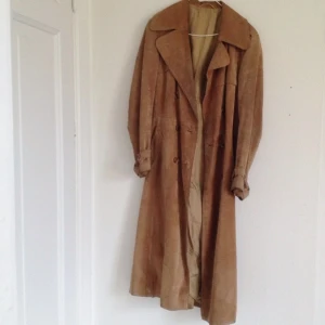 Vintage läderkappa 70-tal - Vintage läderkappa 70-tal