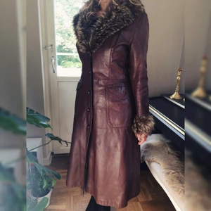  - Great conditions  Very rare vintage jacket for woman size 40 real leather, real fur. Can meet up in Stockholm 