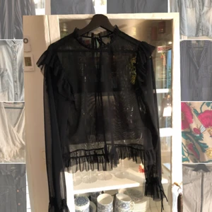  - Fin genomskinlig top från Monki. Använd en gång. Frakt mot kostnad, har katt.