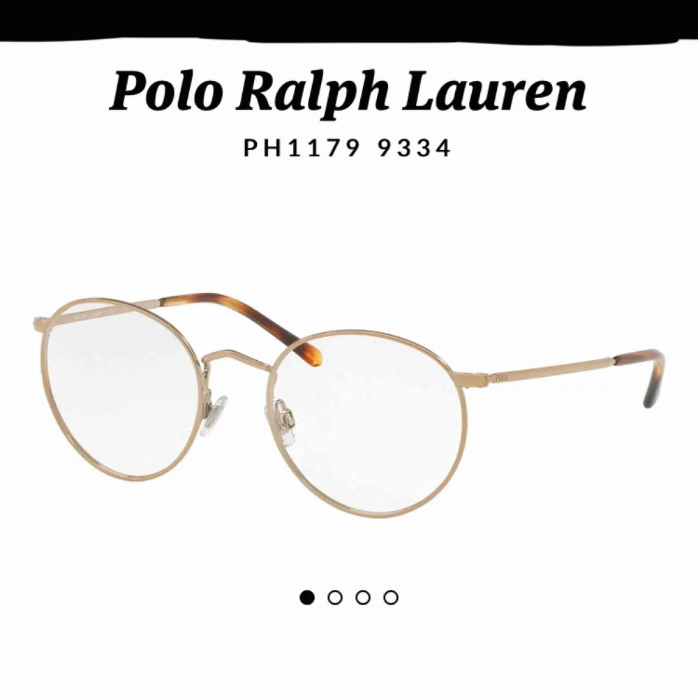 Ett par snygga äkta Ralph Lauren glasögon i bra skick! ( läsglasögon)  mycket BILLIGT att byta glas online. Accessoarer.
