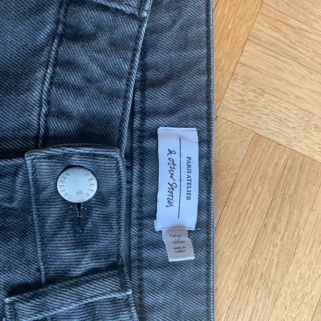 Svarta mom jeans - 90