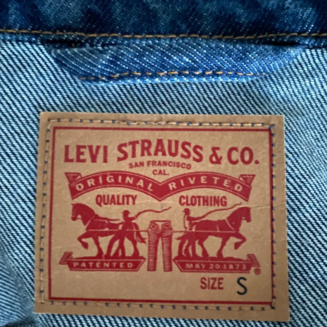 Levis jeans jacka - 90