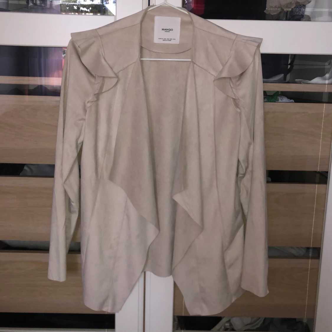 Kofta i mocka från Mango  - 91