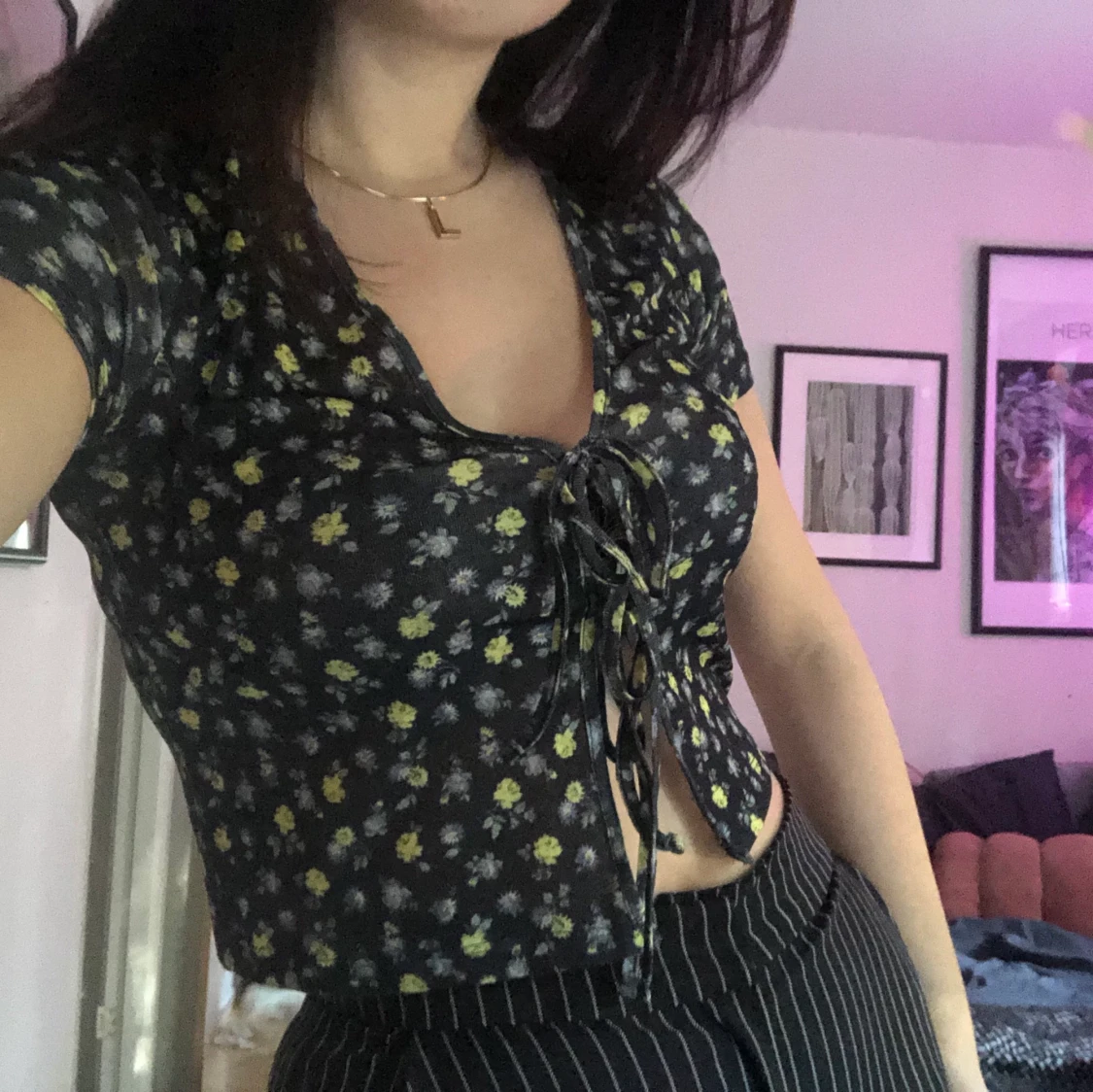 Topp med knytning - 90