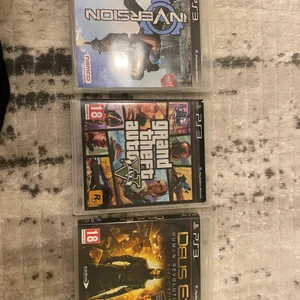 spel - alla tre spel för 100kr, elr 50kr/st.