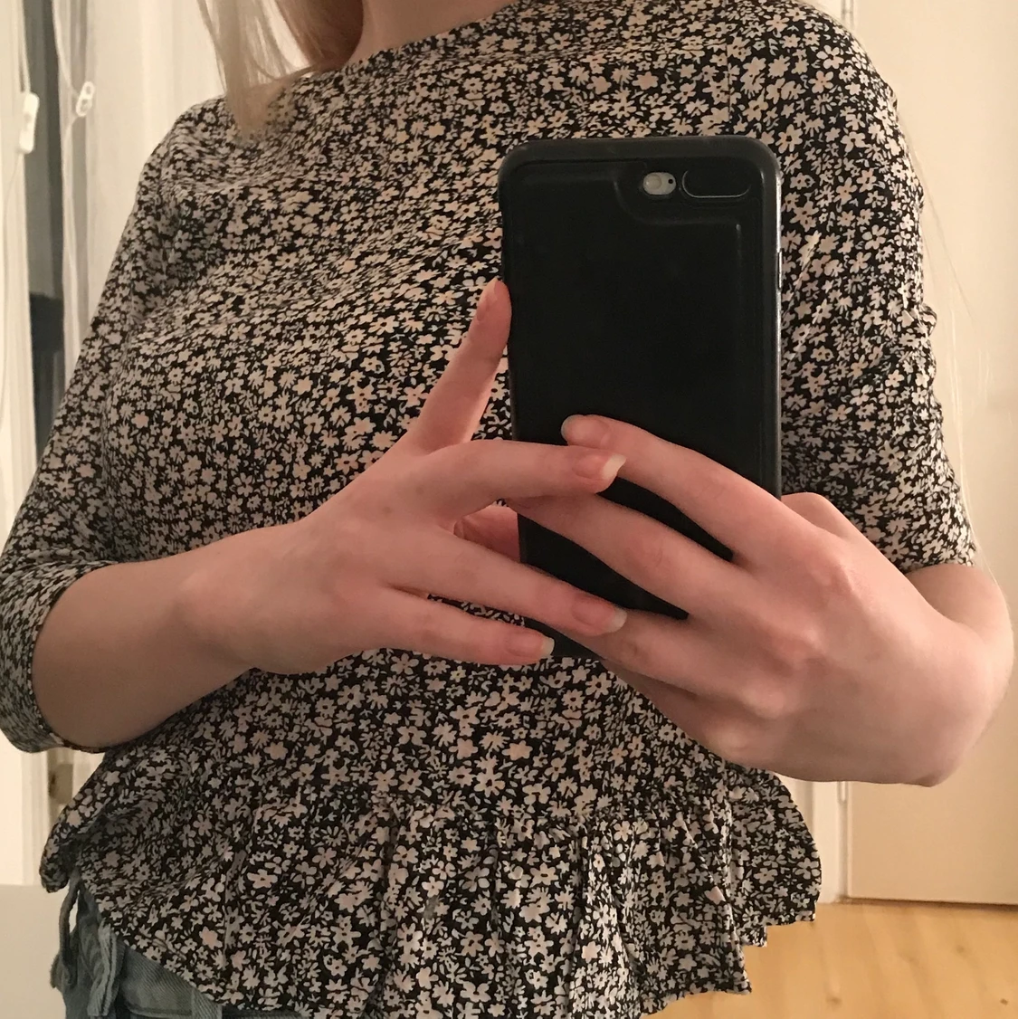 Sötblus med volang💕✨ - 90