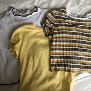 T-shirts  - En är från hm och två är från zara. Alla är ganska små i storleken. En för 50kr eller alla för 100kr