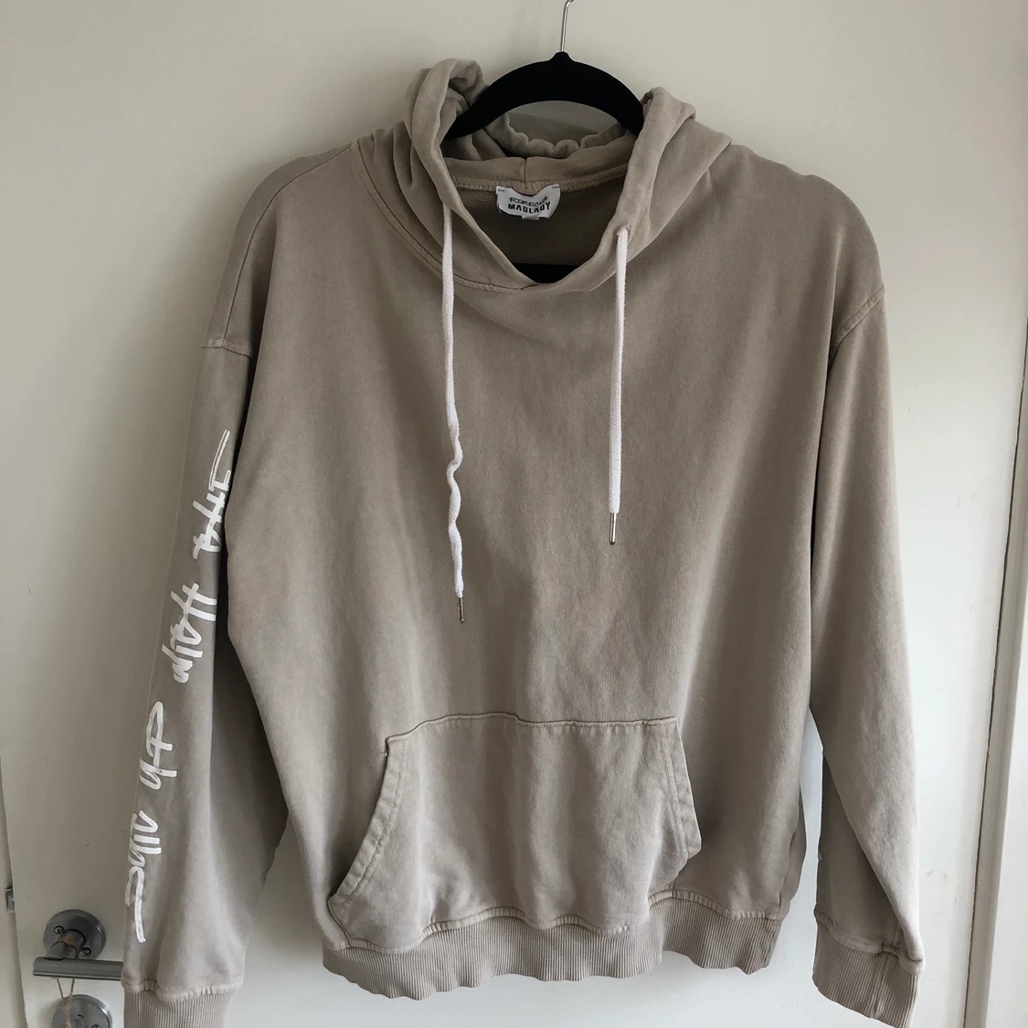 MADLADYxRibecka hoodie beige