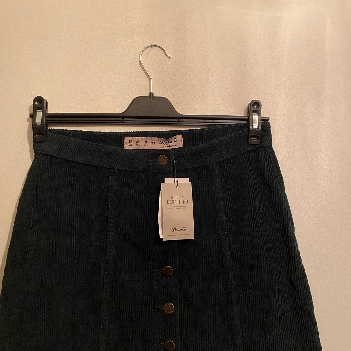 Grön manchester kjol