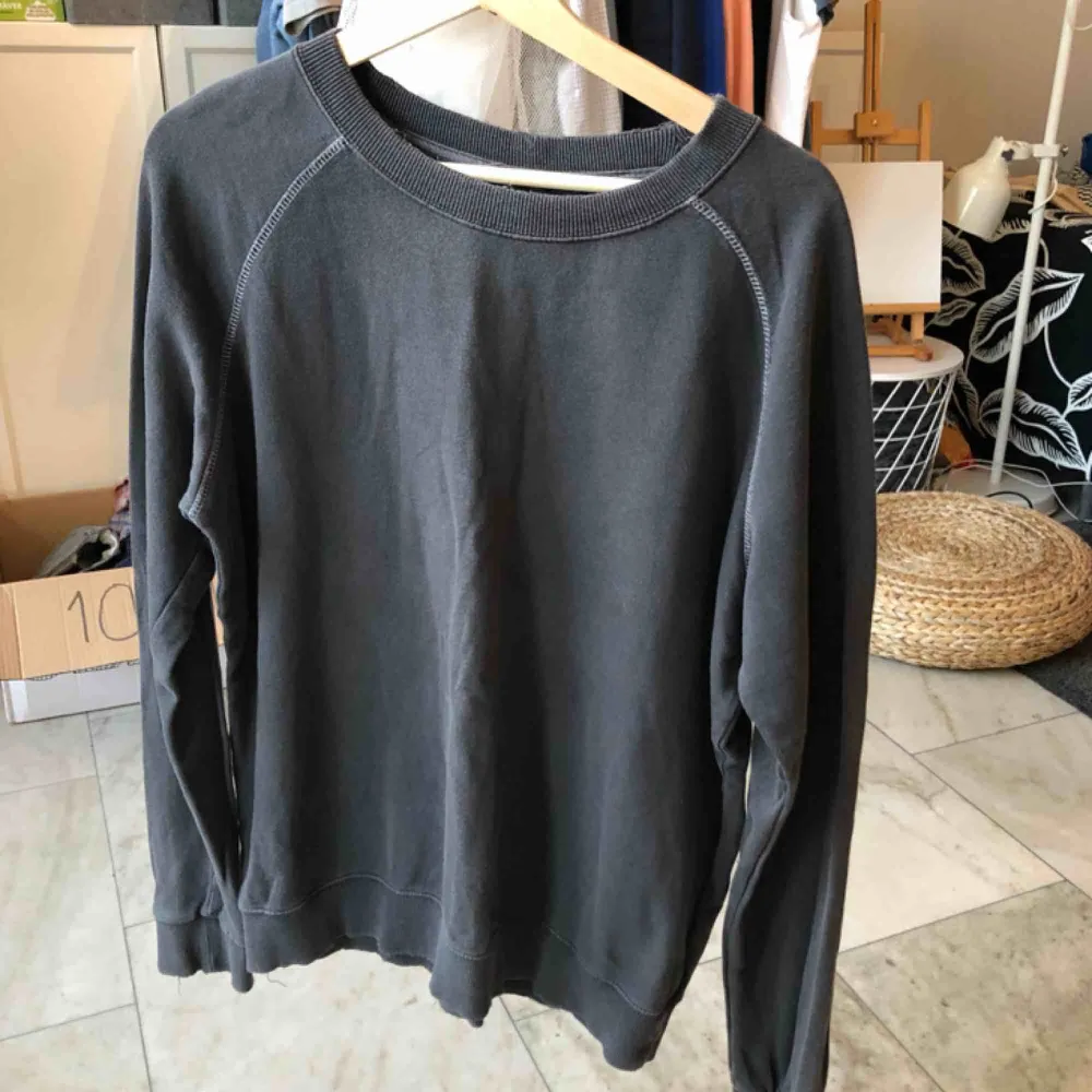 En grå tröja i jättefint skick! Köparen står för eventuell frakt (50kr), kan mötas upp i Helsingbrogsområdet.. Hoodies.