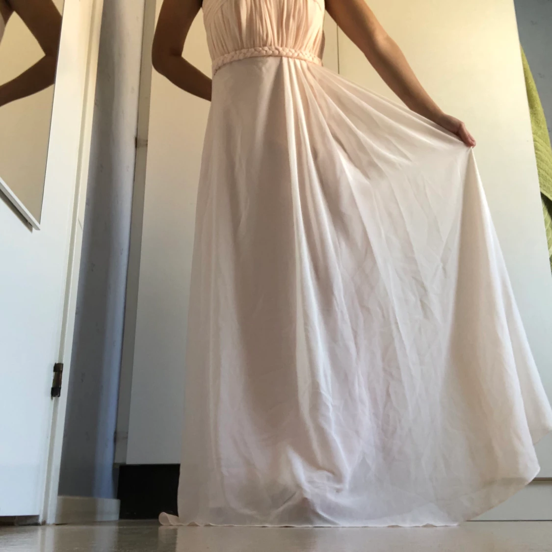 Puderrosa maxiklänning - 91