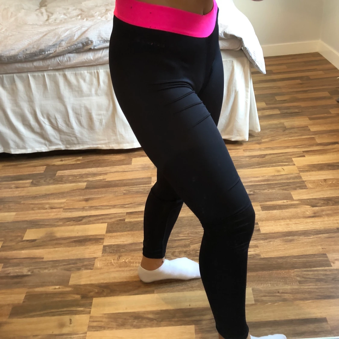 Svarta träningsthights - 91