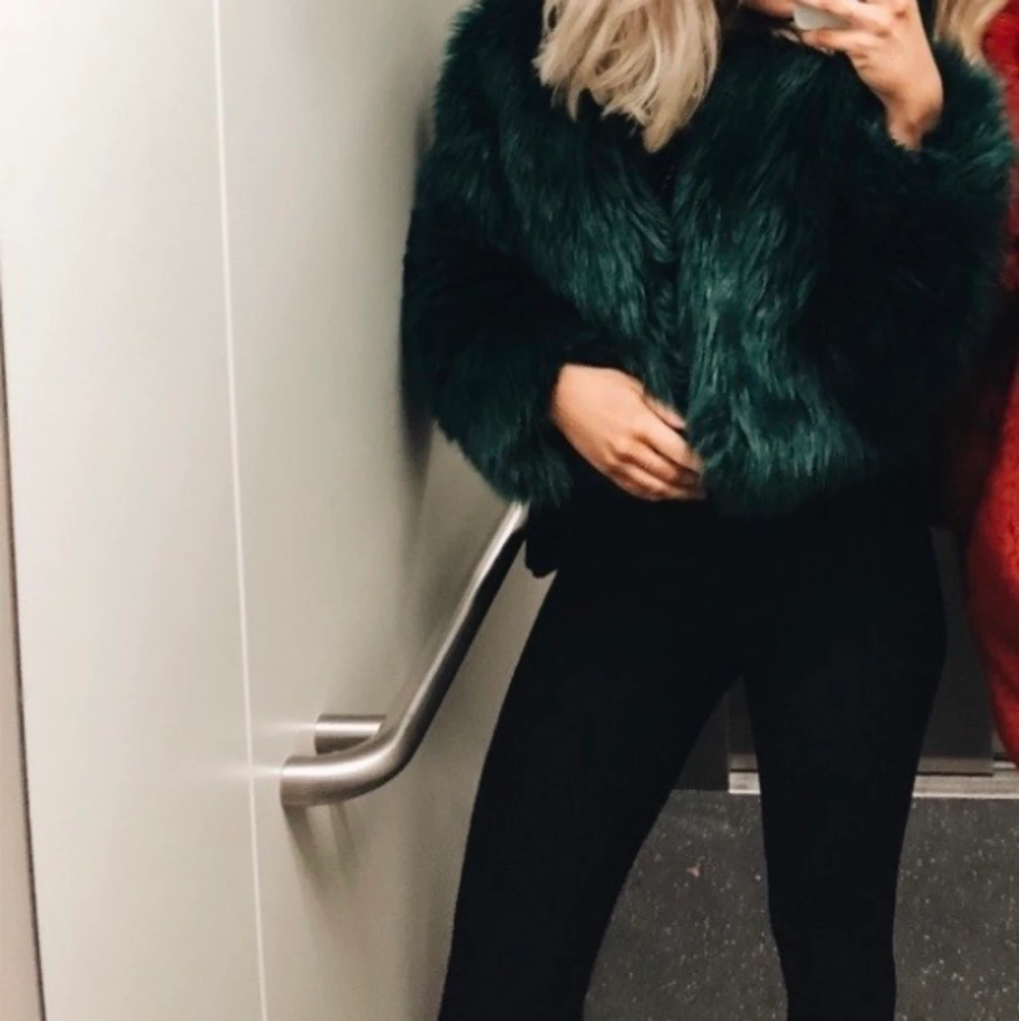 Fuskpälsjacka  - 90