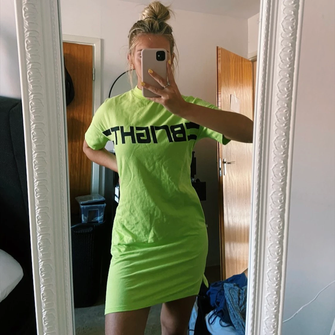 T-shirt klänning  - 90