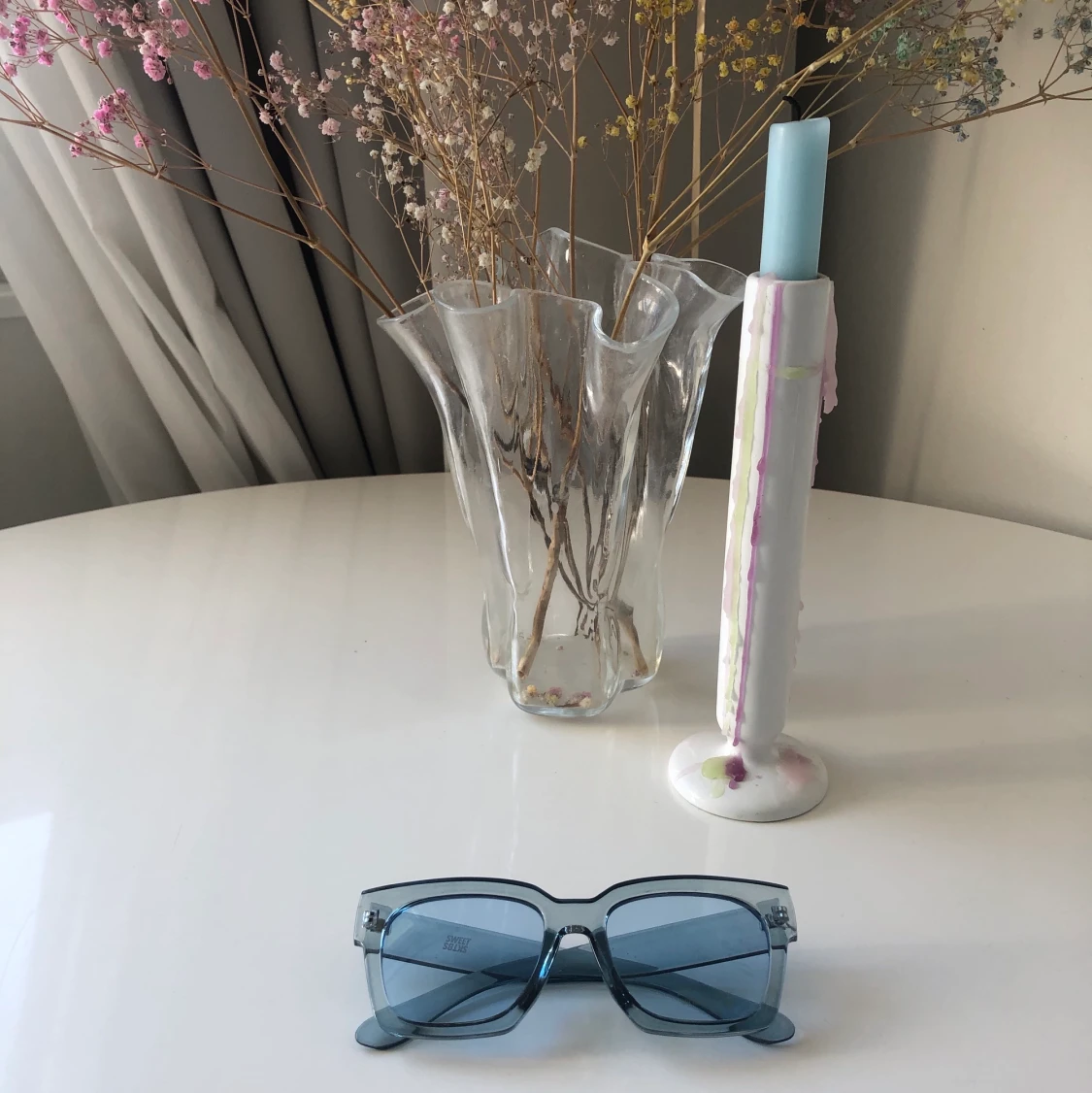 Blåa glasögon - 90