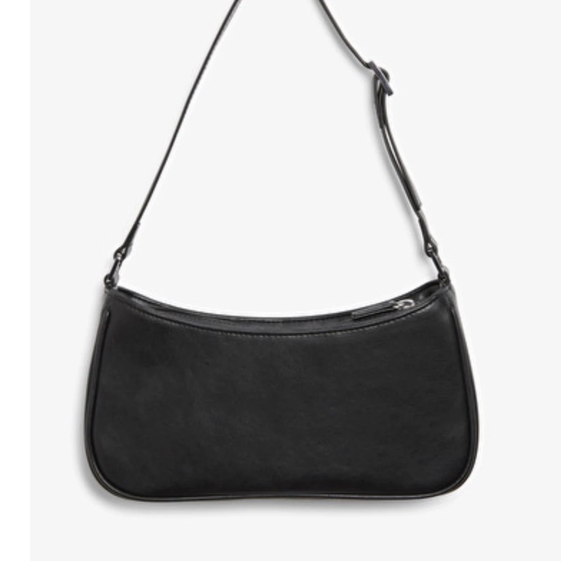 Svart baguetteväska