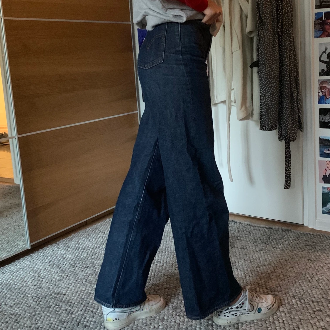 LEVIS ribcage wide leg jeans - 90