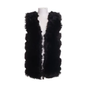 Pälsväst S/M - Svart pälsväst från Cherry Koka som är knappt använd, funkar för både S och M!