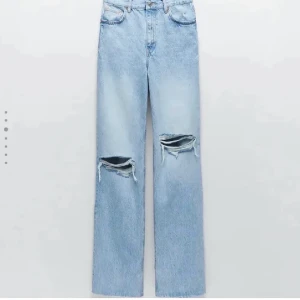 Zara jeans - Supersnygga zara jeans köpta här på plick men lite för stora för mig. Ser ut som nya inte alls slitna. Köpte står för frakt.