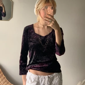 y2k sammetstopp - ascool topp i sammet från kappahl!