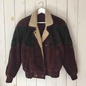  - Görmysig vintage mockajacka med teddy-lining, köpt i London!! 🍂🍁