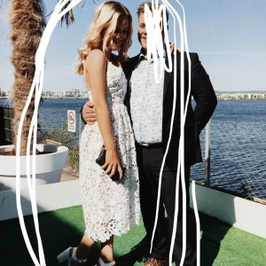  - Världens sötaste spetsklänning! Använd endast en gång - så i nyskick