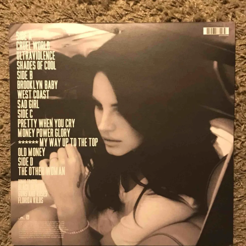 Lana Del Rey - Ultraviolence vinylskiva med båda skivorna. Möts upp i stockholm. Övrigt.