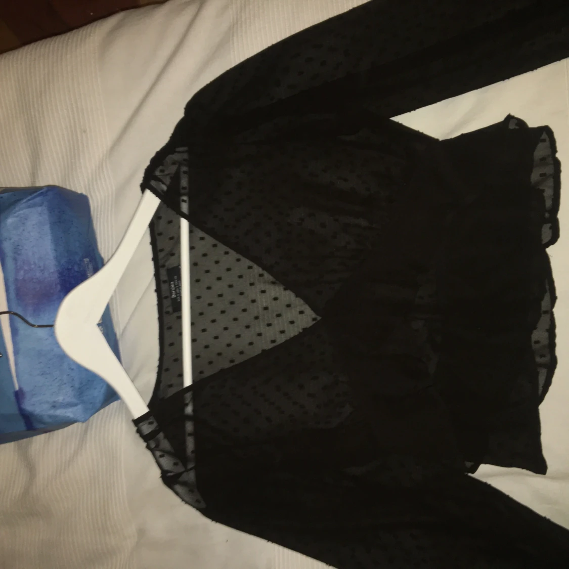 Svart festlig blus - 91