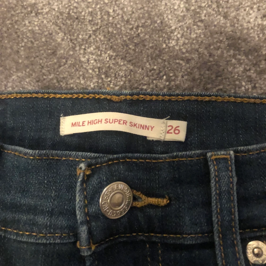 Levis mile high skinny jeans - 90