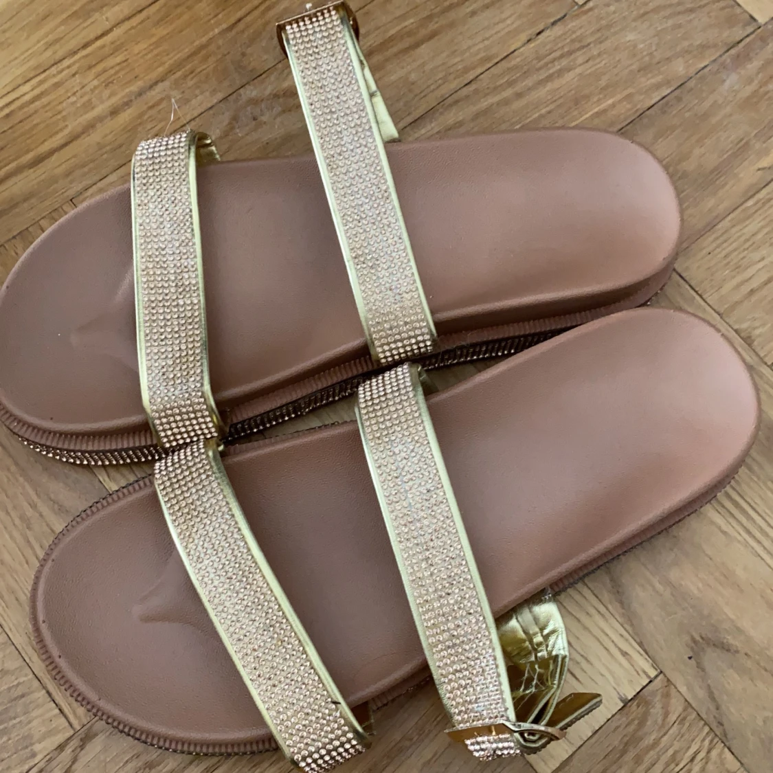 Sandaler med glitter