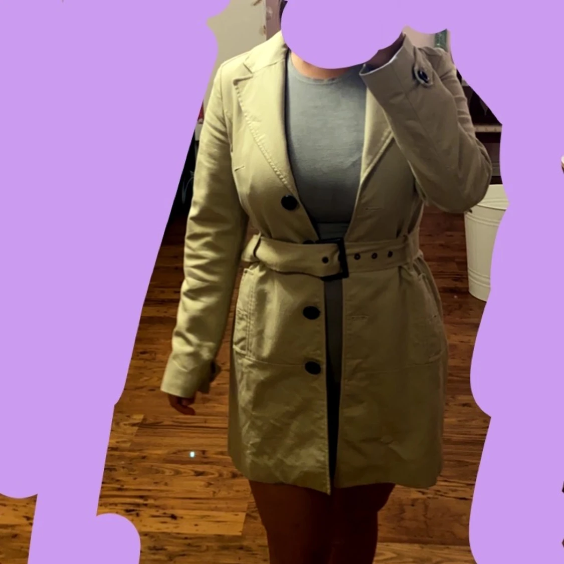  Beige Trenchoat - 90