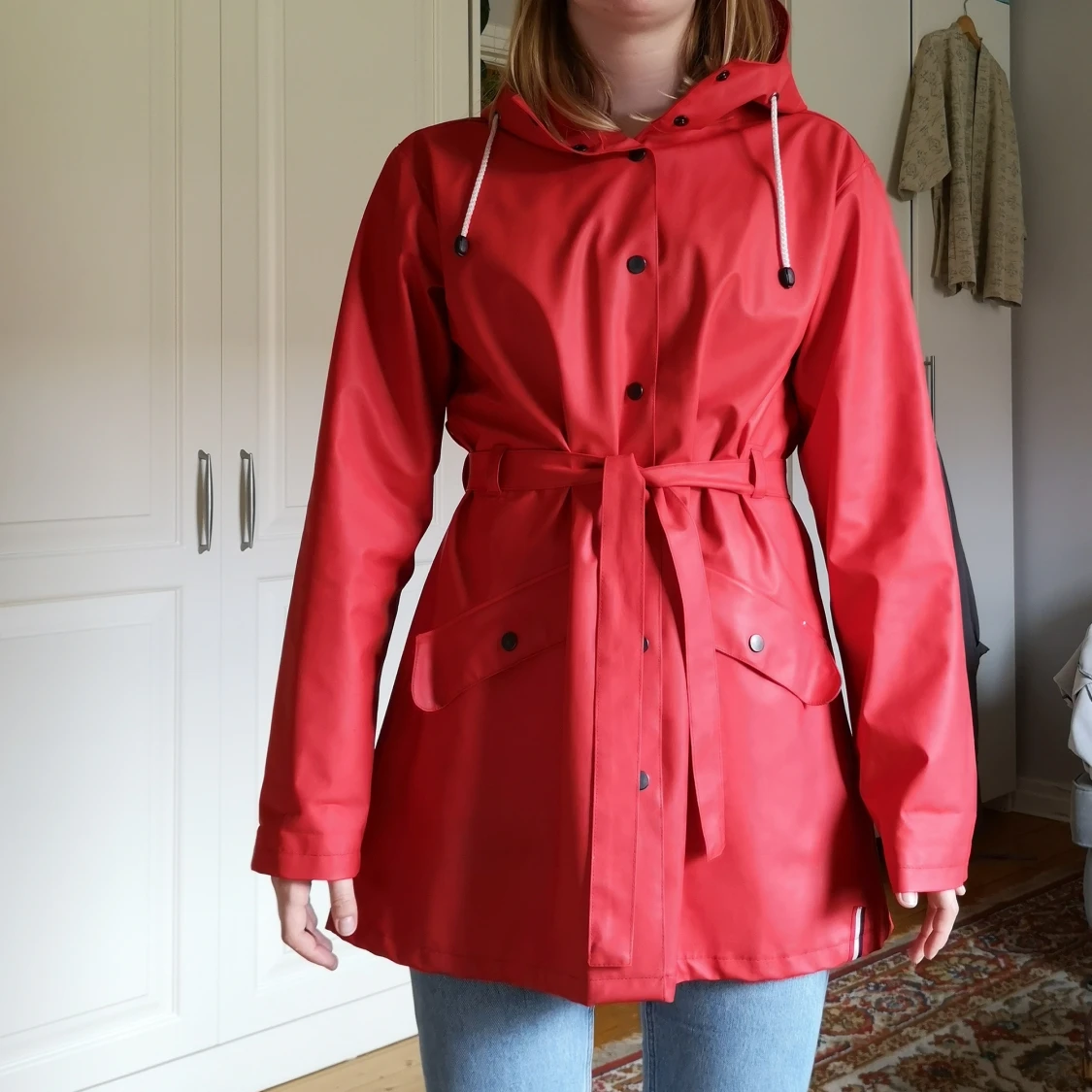 Marin Alpin Sportswear - Regnjacka med skärp - 90