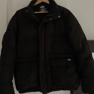 dickies jacka - säljer min dickies jacka som jag köpte förra året på carlings för 1500kr 💕 i princip nyskick! är i strl S (mansstorlek) men sitter ovsersized på mig som har strl M (damstorlek) 