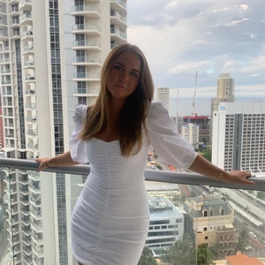 Klänning från Zara - Använd en gång, superfin!!!