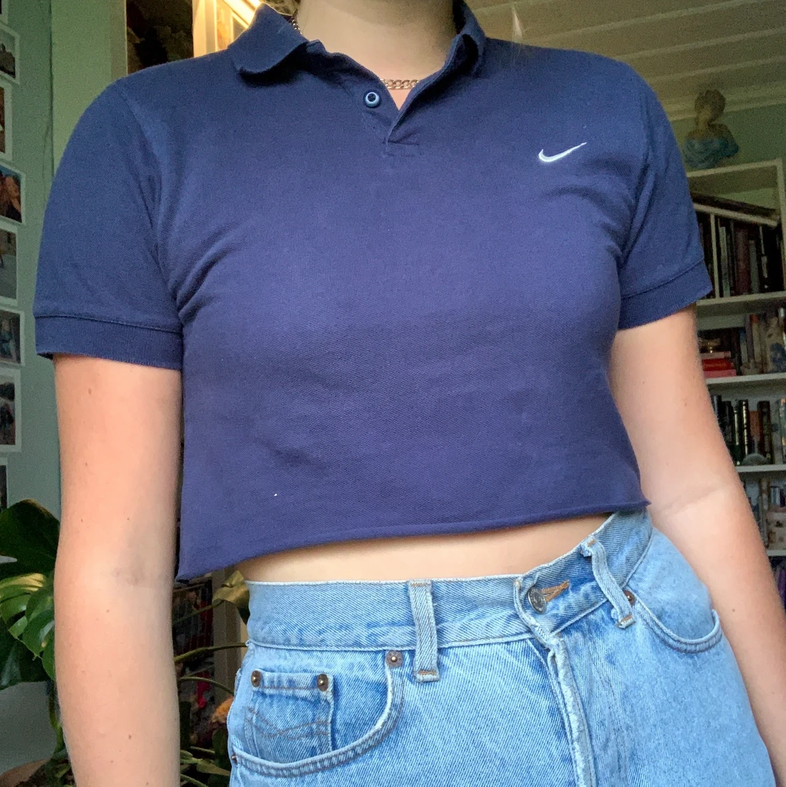 Croppad nike tröja - 91