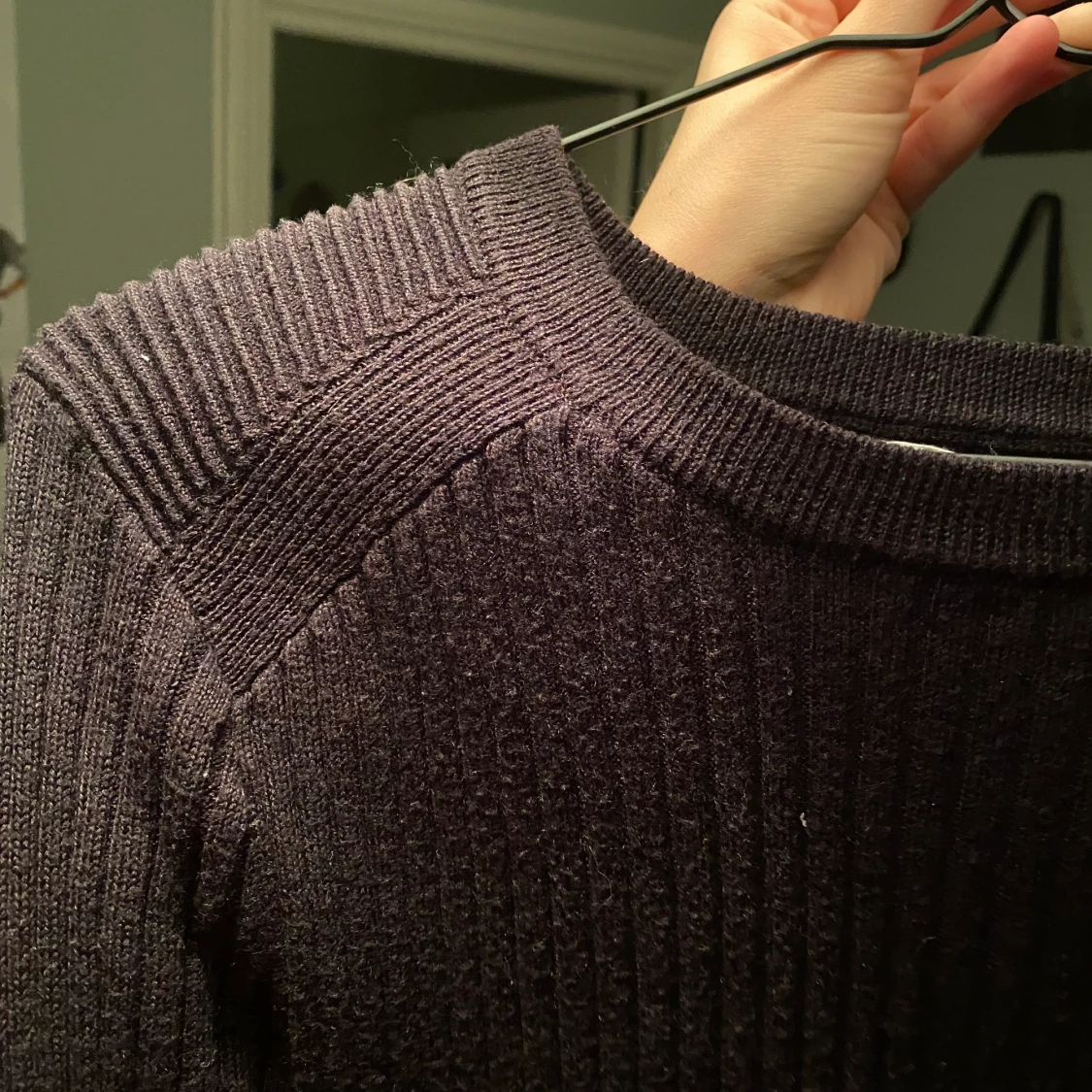 Svart långärmad  - 90