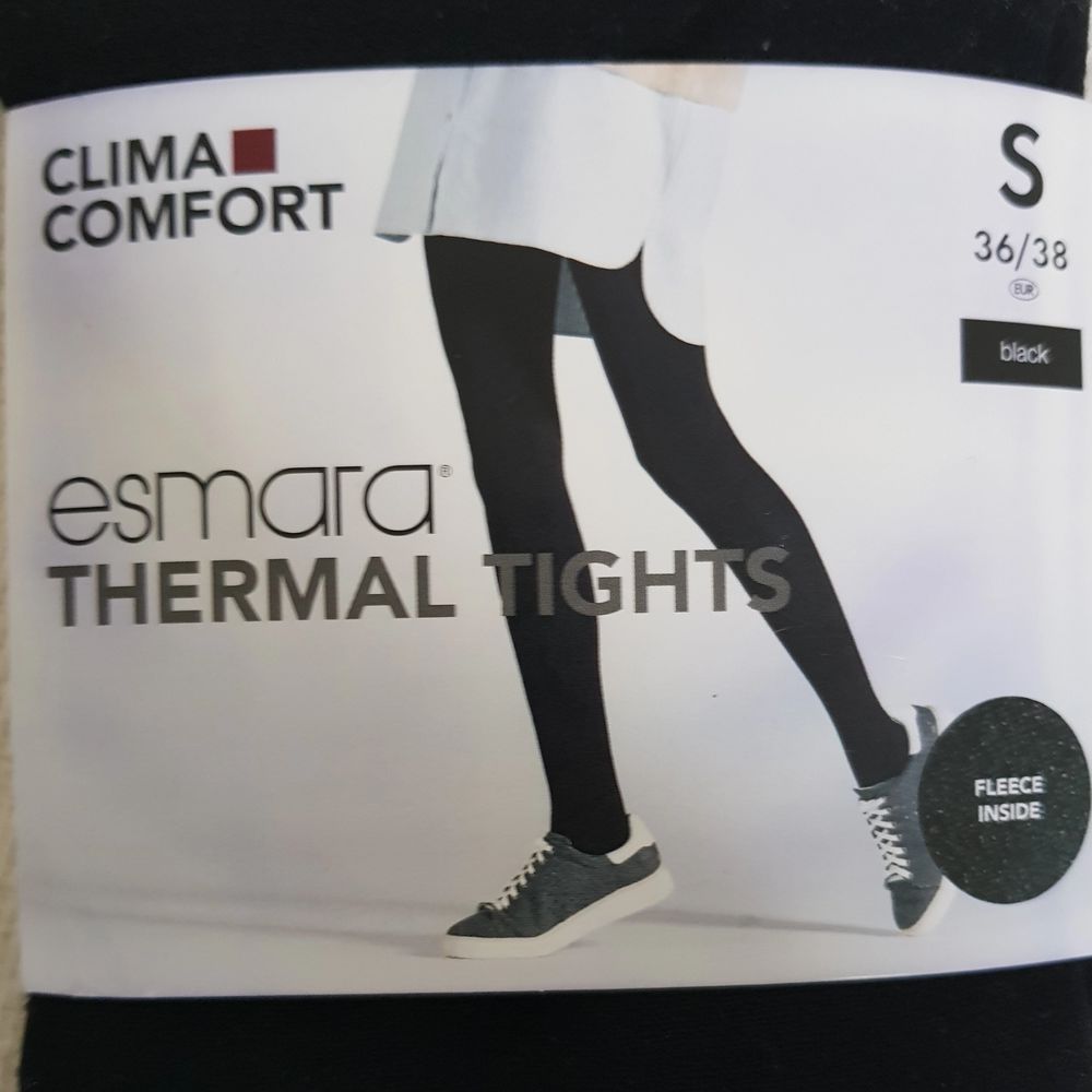 Thermal tights med fleece