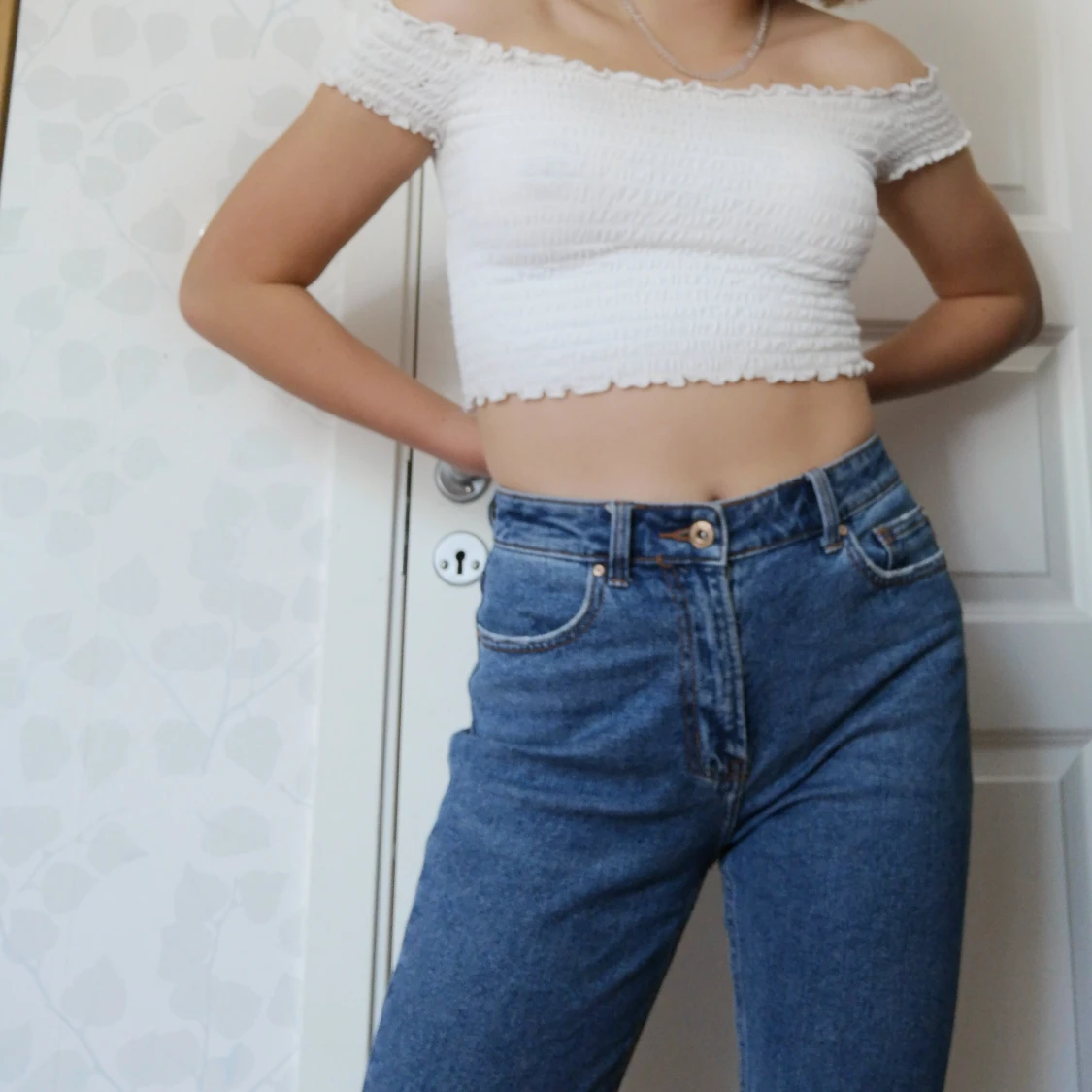 Blå jeans i märket only, 28/32