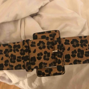  - Leopard skärp från Gina tricot aldrig använt! 